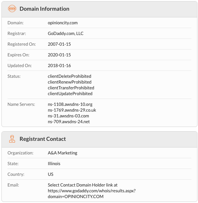 OpinionCity_WHOIS_Domain_Report
