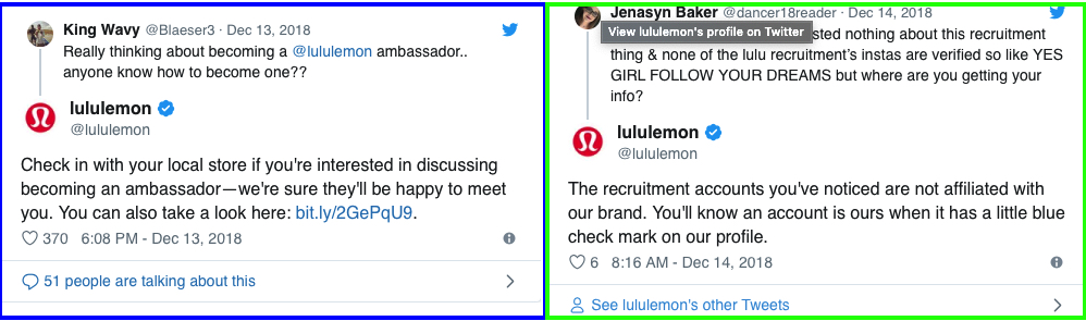 LuLuLemon_Recruitment_Scam