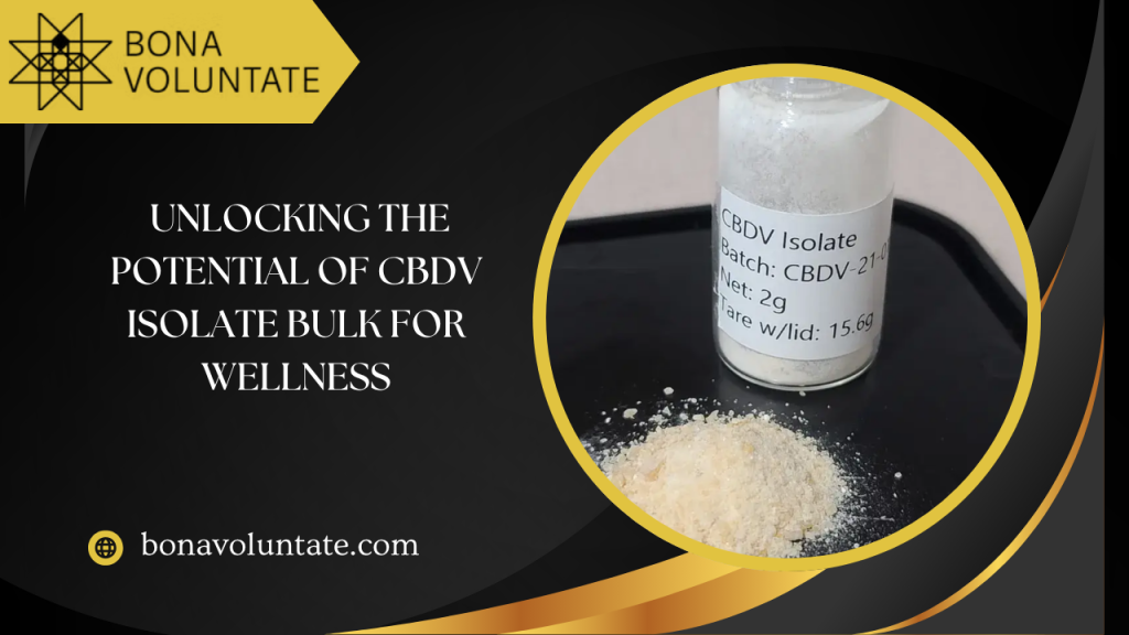 CBDV isolate bulk