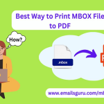 MBOX to PDF